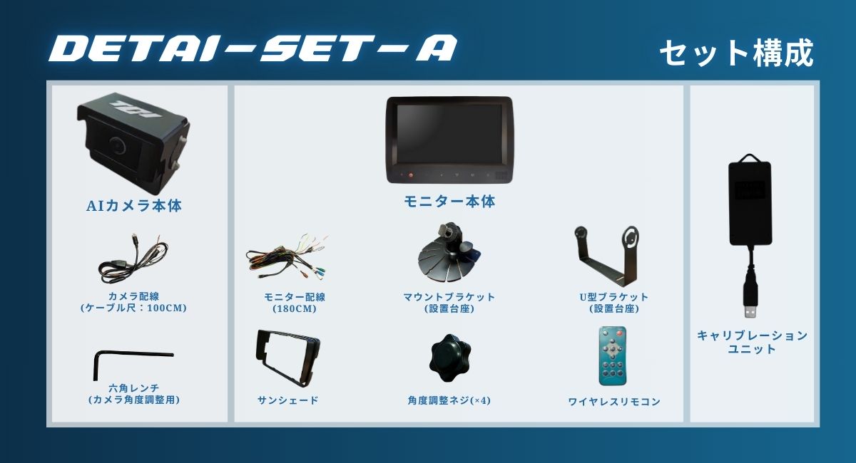 フォークリフト専用 Detection AI カメラ